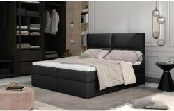 Eltap Amber 145x210 boxspring ágy fekete