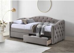 Halmar ALOHA ágy, ágyneműtartóval, szín: bézs - mindigbutor