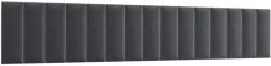 ELTAP Quadratta 300x60 kárpitozott panel, sötétszürke