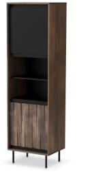 Halmar SWING W-1 vitrin dió / fekete - mindigbutor