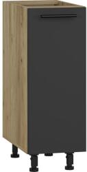 Halmar VENTO D-30/82 alsó szekrény, szín: craft tölgy/antracit - mindigbutor