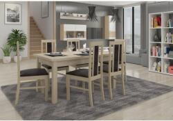 ADRK RODOS 59 asztal és szék készlet, Sonoma - mindigbutor