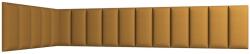 ELTAP Quadratta 100x220x50 kárpitozott panel, sárga - mindigbutor