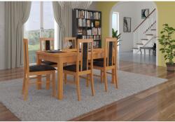 ADRK RODOS 52 asztal és szék készlet, üvegfűzfa