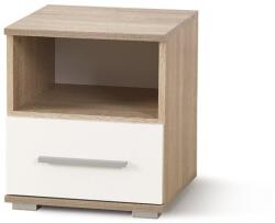 Halmar LIMA SN1, sonoma tölgy / fehér - mindigbutor