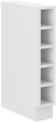 TEMPO KONDELA Alsó nyitott szekrény, fehér, LULA 15D OTW BB - mindigbutor