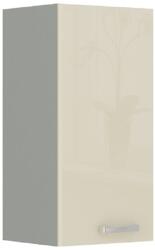 TEMPO KONDELA felsőszekrény, bézs magas fényezéssel, PRADO 40 G-72 1F - mindigbutor