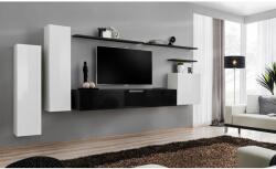 Wipmeble SWITCH 26 szekrénysor I fehér-fekete - mindigbutor