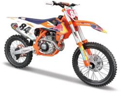 Maisto - Red Bull KTM 450 SX-F Factory Edition 2018, #84 Jeffrey Herlings, 1: 6 (32228)