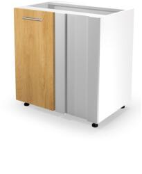 Halmar Vento dn-100/82 alsó sarokszekrény méztölgy - mindigbutor