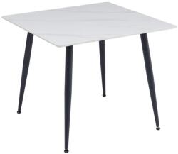 Fortrade Asztal adria 90x90x75 cm hg márvány fehér