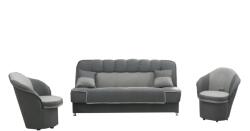 Milo Patryk 3+1+1 garnitúra, szürke - mindigbutor