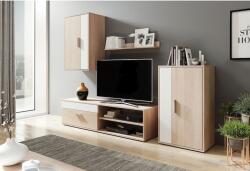 Wipmeble BERNO nappali sor (Sonoma tölgy-fehér) - mindigbutor - 56 578 Ft