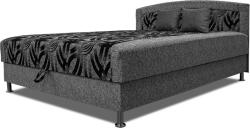 Miló Bútor Eliot klasszikus franciaágy, sötétszürke (160 cm)