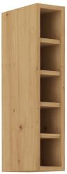 TEMPO KONDELA Felső polcos szekrény, artisan tölgy, LULA 15 G-72 OTW - mindigbutor