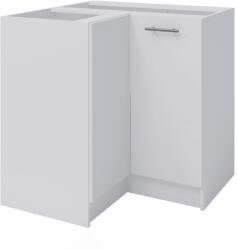 TEMPO KONDELA alsó sarokszekrény, fehér, FABIANA S - 90N - mindigbutor