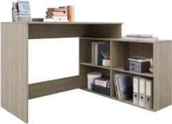 TEMPO KONDELA Számítógépasztal, sonoma tölgy, univerzális, KORNER NEW - mindigbutor