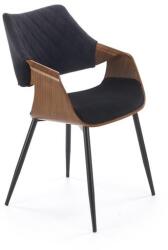 Halmar K586 szék, szín: dió/fekete - mindigbutor
