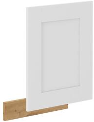 TEMPO KONDELA Ajtó mosogatógéphez, fehér/artisan tölgy, LULA ZM 570x446 - mindigbutor