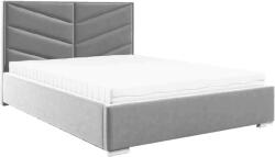 Miló Bútor St5 ágyrácsos ágy, világosszürke (180 cm)