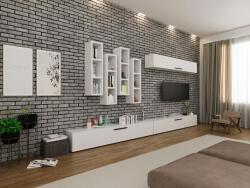 Mobiro Star Nappali Szekrénysor C08- Fehér színben