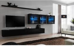 Wipmeble SWITCH 26 szekrénysor XVII fekete - mindigbutor