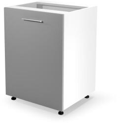 Halmar Vento d-60/82 alsó szekrény magasfényű szürke - mindigbutor