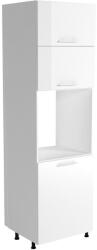 Halmar Vento dp-60/214 szekrény magasfényű fehér - mindigbutor