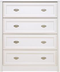WIPMEB Salerno 009 komód 4s fehér
