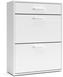 Fortrade Cipőtartó favon 2 (fehér) - mindigbutor