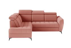 Miló Bútor Allegra ii. Sarokülő "l", lazac, balos - mindigbutor