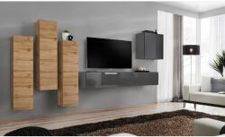 Wipmeble SWITCH 26 szekrénysor III artisan-szürke - mindigbutor