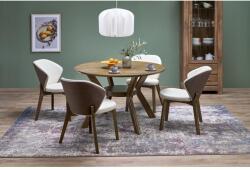 Halmar RUPERT étkezőasztal, kerek, szín: dió - mindigbutor