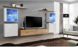 Wipmeble SWITCH 26 szekrénysor XIV fehér-artisan - mindigbutor