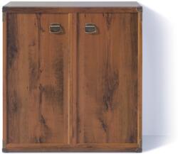 WIPMEB INDIANA J-012 komód JKOM 2D 80 tölgy shutter - mindigbutor