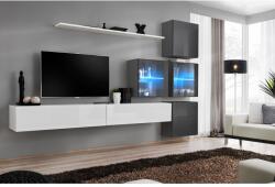 Wipmeble Szekrénysor switch grafit szürke és fehér színben