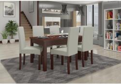 ADRK RODOS 56 asztal és szék készlet, Sötét dió - mindigbutor