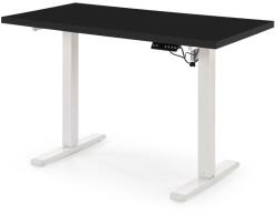 Halmar B54 állítható magasságú íróasztal, szín: fekete/fehér - mindigbutor