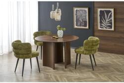 Halmar CALDO étkezőasztal, kerek, szín: dió - mindigbutor