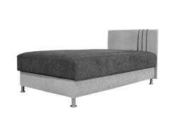 Miló Bútor Dragon szivacsos heverő, szürke-világosszürke (90 cm)