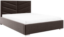 Miló Bútor St5 ágyrácsos ágy, sötétbarna (140 cm) - smartbutor