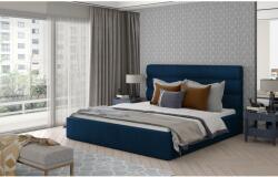 Eltap Caramel 160x200 fémvázas ágy sötétkék - mindigbutor