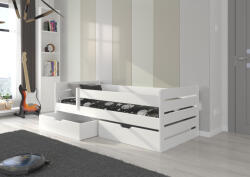 ADRK BEMMA ágy 180x80, Fehér - smartbutor