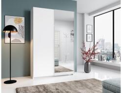 Ateir Fast Fehér Tükrös Gardróbszekrény - mindigbutor