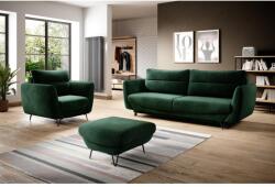 ELTAP Set Silva ülőgarnitúra szett, sötétzöld - mindigbutor