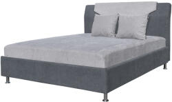 Miló Bútor Ardo klasszikus franciaágy, v. szürke-s. szürke (160 cm) - smartbutor