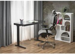 Halmar B52 íróasztal állítható magassággal, fekete - mindigbutor