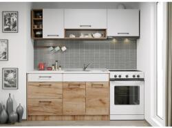 Mobiro Bonita konyhabútor - Összeállítás 03 - 202 cm - mindigbutor