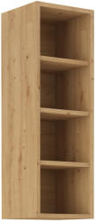 TEMPO KONDELA Felső polcos szekrény, artisan tölgy, LULA 30 G-90 OTW - smartbutor
