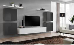 Wipmeble SWITCH 27 szekrénysor IV szürke-fehér - mindigbutor